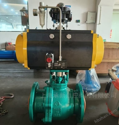 Q641F46-16P DN20 不銹鋼襯氟氣動防爆球閥 工業(yè)流程中的關鍵五金元件